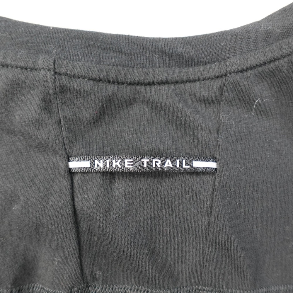 Nike Trail Solar Chase Shirt Mens Large Black Dri-FIT ADV Running HJ3580 - Picture 5 of 11
